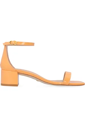 Stuart Weitzman Dames, Schoenen, Oranje, Maat: 37 EU Leer