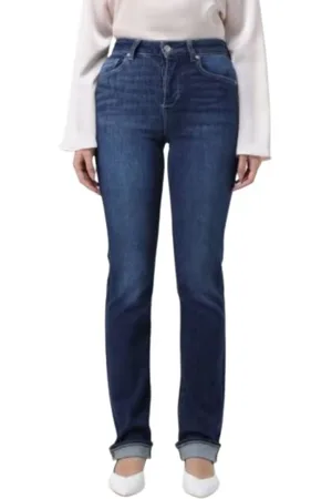 Liu Jo Dames, Jeans, Blauw, Maat: W26 Katoen