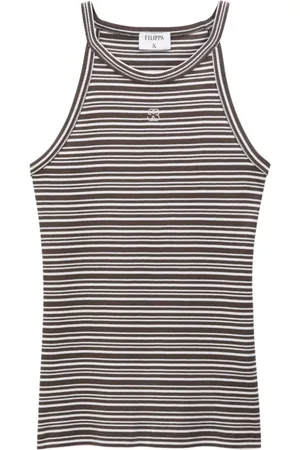 Filippa K Dames, Tops, Bruin, Maat: XS Katoen