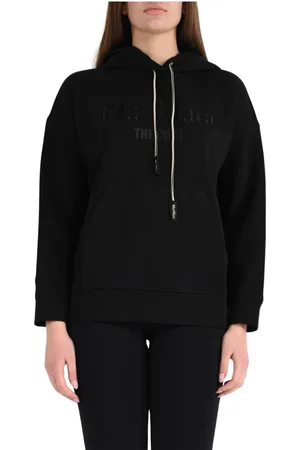 Max Mara Dames, Sweatshirts & Hoodies, Zwart, Maat: L Katoen