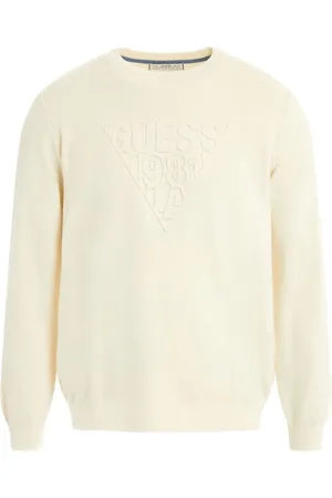 Guess Heren, Sweatshirts & Hoodies, Wit, Maat: S Katoen