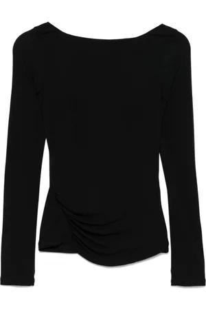Elisabetta Franchi Dames, Tops, Zwart, Maat: S Viscose
