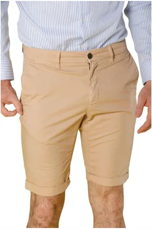 Masons Heren, Korte broeken, , Maat: 2XL Gabardine
