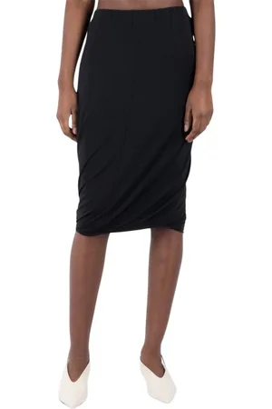 Jil Sander Dames, Rokken, Zwart, Maat: M Viscose