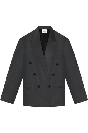 Isabel Marant Dames, Jassen, Grijs, Maat: 2XS Wol