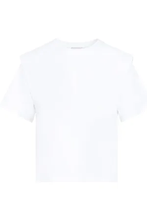 Isabel Marant Dames, Tops, Wit, Maat: S Katoen