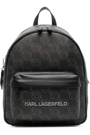 Karl Lagerfeld Dames, Tassen, Zwart, Maat: ONE Size Leer