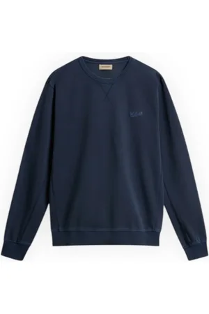 Woolrich Heren, Sweatshirts & Hoodies, Blauw, Maat: XL Fleece