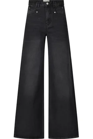 Isabel Marant Dames, Jeans, Zwart, Maat: XL Katoen