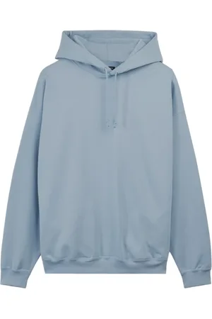 Y-3 Heren, Sweatshirts & Hoodies, Blauw, Maat: XS Katoen