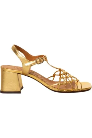 Chie Mihara Dames, Schoenen, Geel, Maat: 36 EU Leer