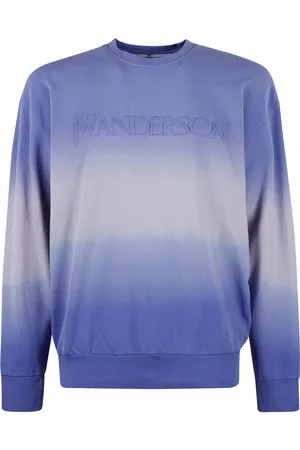 J.W.Anderson Heren, Sweatshirts & Hoodies, Paars, Maat: L Katoen