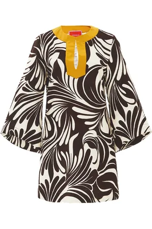 La DoubleJ Dames, Blouses & Shirts, Bruin, Maat: M Katoen