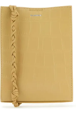 Jil Sander Dames, Tassen, Geel, Maat: ONE Size Leer