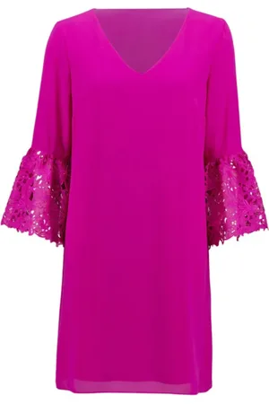 Joseph Ribkoff Dames, Jurken, Roze, Maat: 7XL