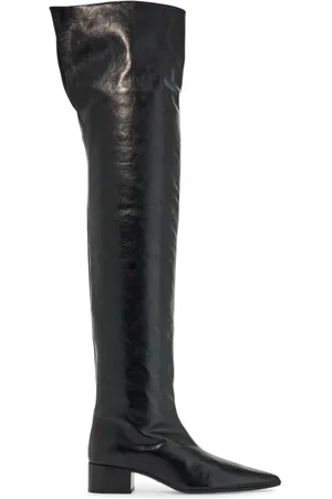 Khaite Dames, Schoenen, Zwart, Maat: 39 EU Leer