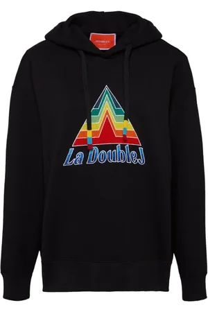 La DoubleJ Dames, Sweatshirts & Hoodies, Zwart, Maat: L Katoen