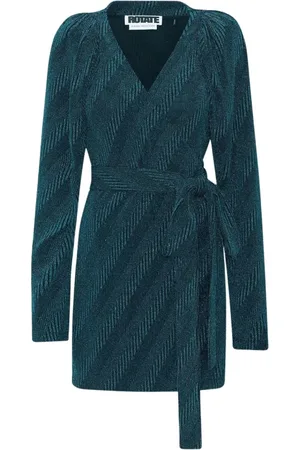 ROTATE Dames, Jurken, Groen, Maat: 2XS