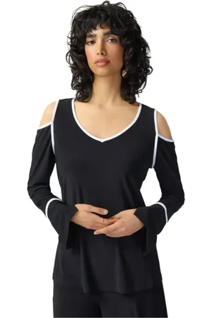 Joseph Ribkoff Dames, Tops, Zwart, Maat: 2XL