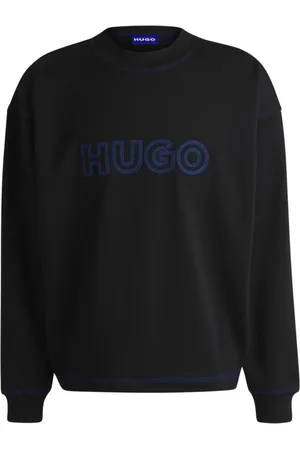 HUGO BOSS Heren, Sweatshirts & Hoodies, Zwart, Maat: XL Katoen
