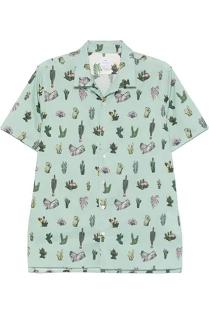 Paul Smith Heren, Overhemden, Groen, Maat: L