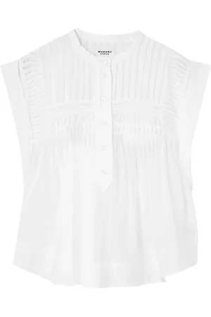 Isabel Marant Dames, Tops, Wit, Maat: S Katoen