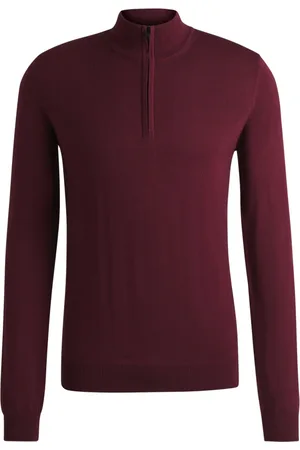 HUGO BOSS Heren, Truien, Rood, Maat: S