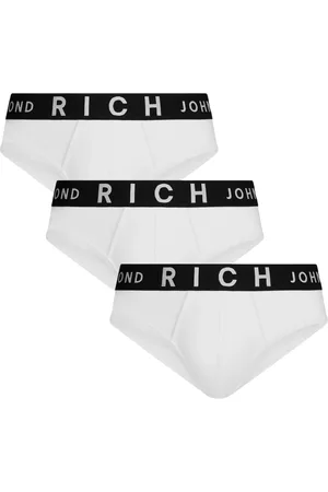 John Richmond Heren, Ondergoed, Wit, Maat: XL Katoen