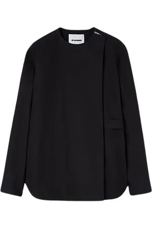 Jil Sander Heren, Sweatshirts & Hoodies, Zwart, Maat: M Katoen