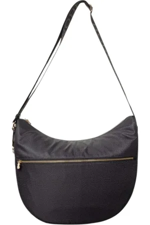 Borbonese Dames, Tassen, Zwart, Maat: ONE Size Leer