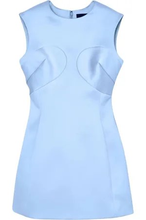 Marc Jacobs Dames, Jurken, Blauw, Maat: 2XS Satijn