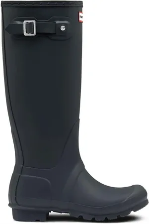 Hunter Dames, Schoenen, Blauw, Maat: 37 EU Synthetisch