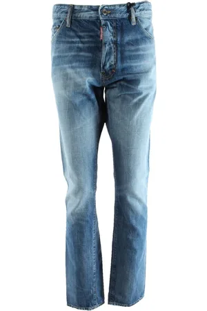 Dsquared2 Heren, Jeans, Blauw, Maat: 2XL Katoen