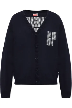 Kenzo Heren, Truien, Blauw, Maat: L Katoen