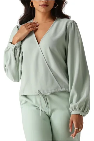 ANOTHER LABEL Dames, Blouses & Shirts, Groen, Maat: XL