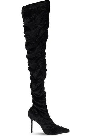 Jimmy Choo Dames, Schoenen, Zwart, Maat: 38 1/2 EU Velours