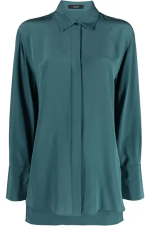 Joseph Dames, Blouses & Shirts, Groen, Maat: XS Zijde