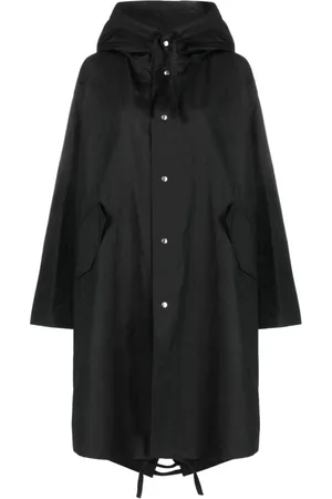Jil Sander Dames, Mantels, Zwart, Maat: S Katoen