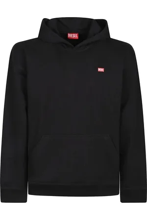 Diesel Heren, Sweatshirts & Hoodies, Zwart, Maat: M