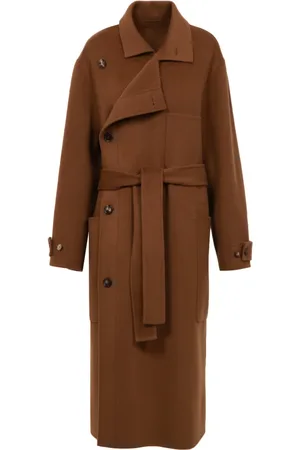 Serafini Dames, Mantels, Bruin, Maat: M Wol