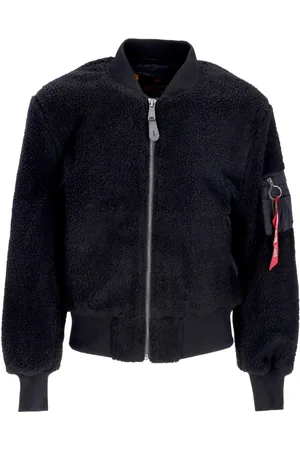 Alpha Industries Heren, Jassen, Zwart, Maat: S Poliester