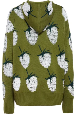 La DoubleJ Dames, Truien, Groen, Maat: XS Wol