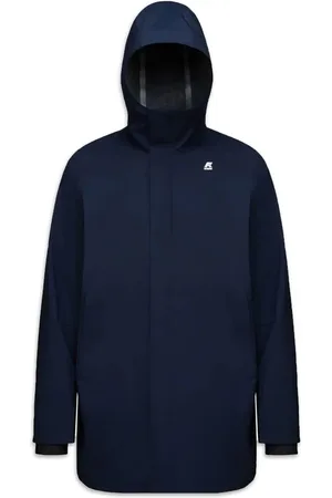 K-Way Heren, Mantels, Blauw, Maat: S Nylon