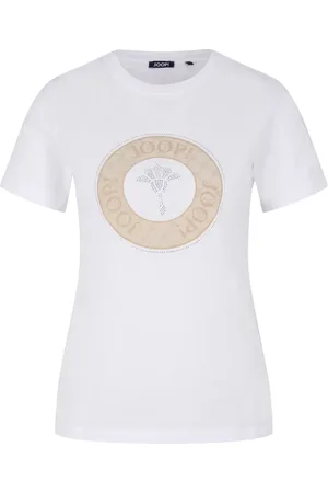 JOOP! Dames, Tops, Wit, Maat: XL Katoen