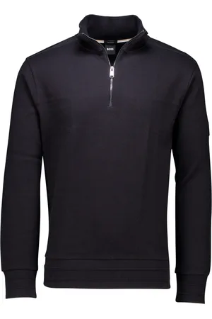 HUGO BOSS Heren, Truien, Zwart, Maat: 2XL Wol