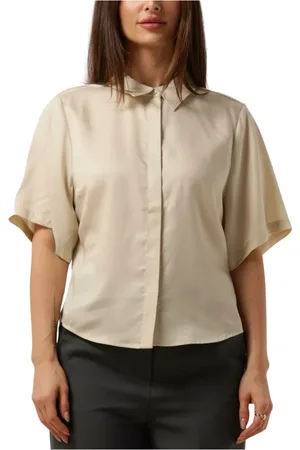 ANOTHER LABEL Dames, Blouses & Shirts, , Maat: S Denim