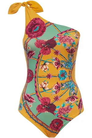 La DoubleJ Dames, Badkleding, Geel, Maat: M Polyamide