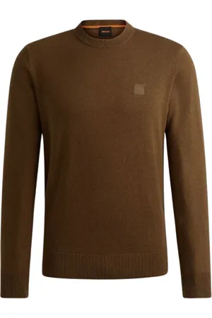 HUGO BOSS Heren, Truien, Bruin, Maat: M