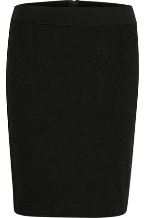 INWEAR Dames, Rokken, Zwart, Maat: 3XL