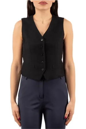 Max Mara Dames, Jassen, Zwart, Maat: 2XL